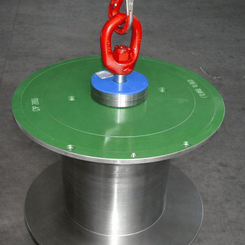 Automatic wire reel lifter