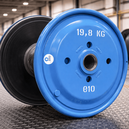 Customized blue steel reel, 560 mm