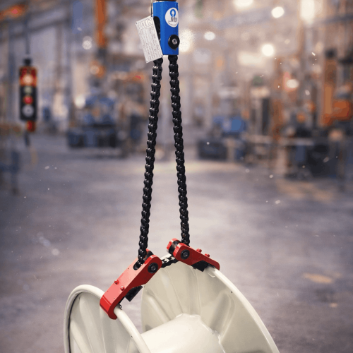 Lifter device while lifting big reel