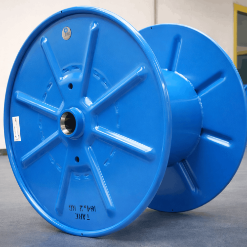 Single Wall steel reel, blue color