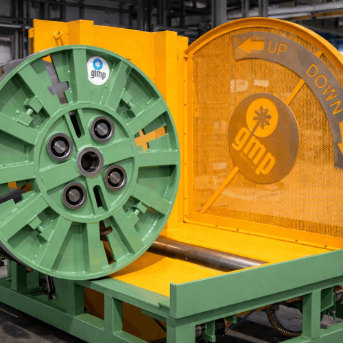 Tilting unit with reel