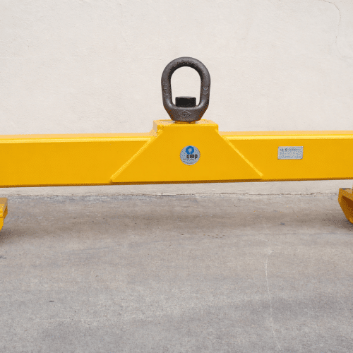 Yellow lifting device: horizontal big reel